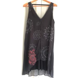 NWOT Desigual flowing layered dress tunic